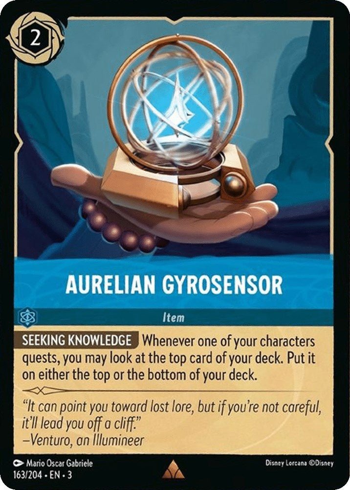 Disney Lorcana - Aurelian Gyrosensor (163/204) (Into the Inklands)