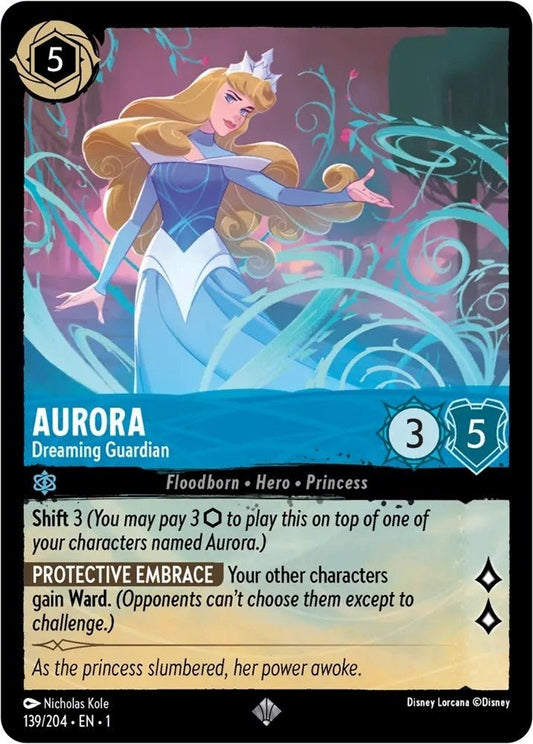 Disney Lorcana - Aurora - Dreaming Guardian (139/204) (The First Chapter)