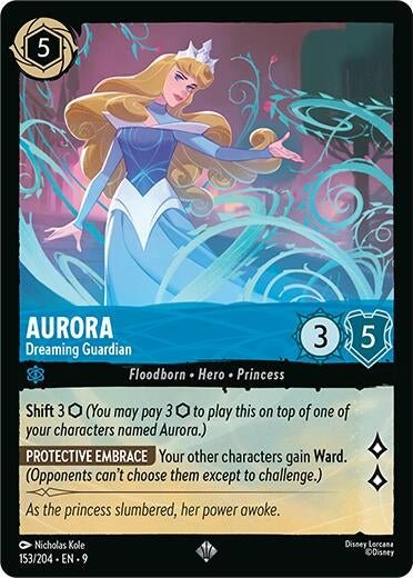 Disney Lorcana - Aurora - Dreaming Guardian (153/204) (Fabled)