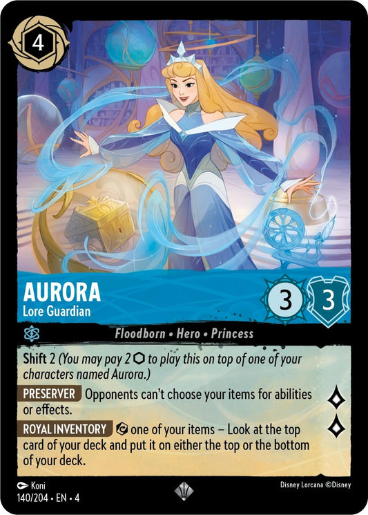 Disney Lorcana - Aurora - Lore Guardian (140/204) (Ursula's Return)
