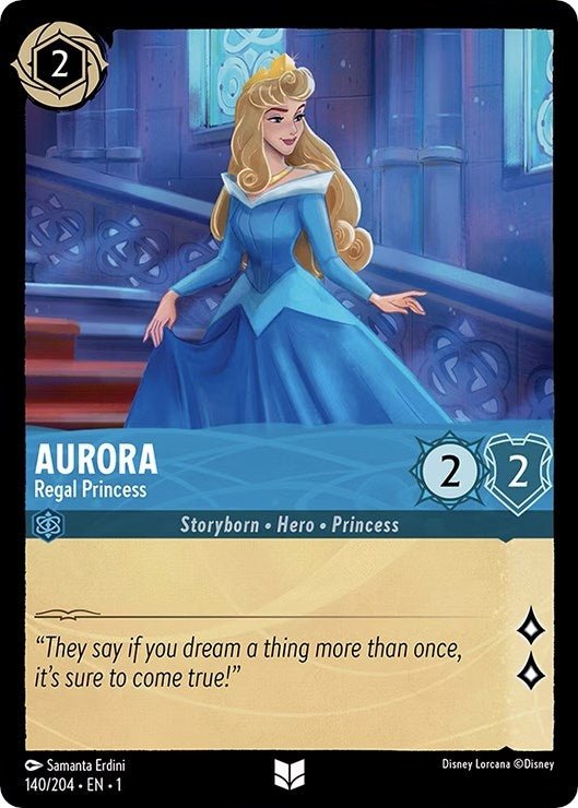 Disney Lorcana - Aurora - Regal Princess (140/204) (The First Chapter)