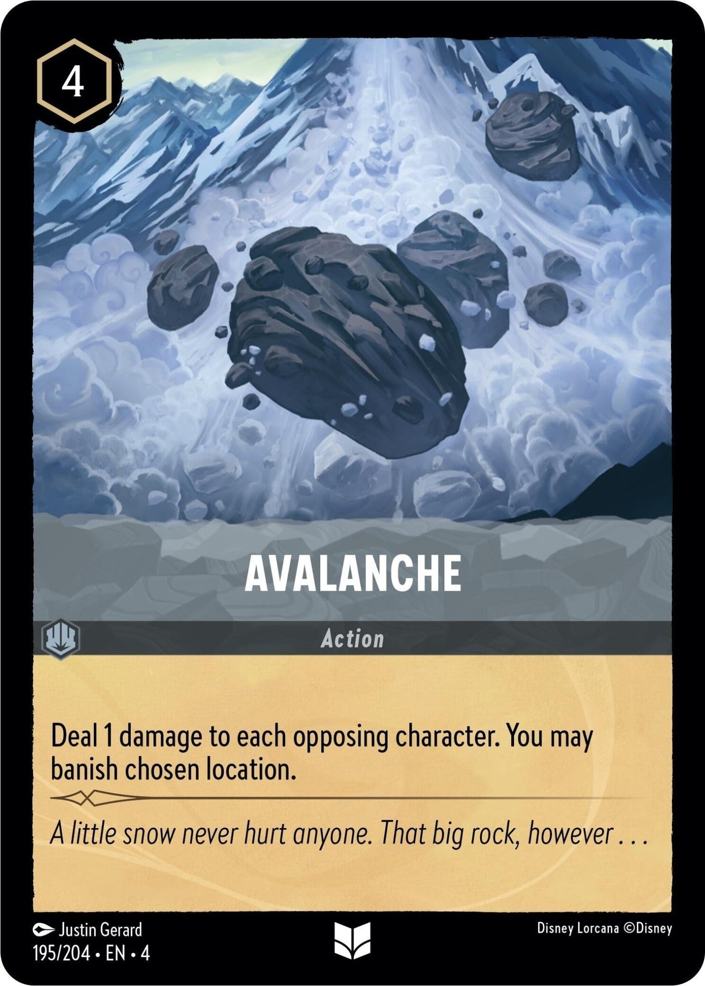 Disney Lorcana - Avalanche (195/204) (Ursula's Return)