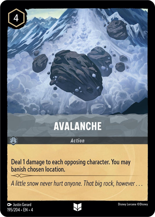 Disney Lorcana - Avalanche (195/204) (Ursula's Return)