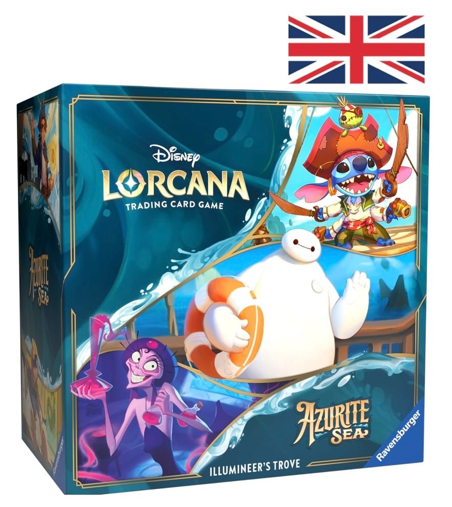 Disney Lorcana Azurite Sea Illumineer's Trove Sea Chapter 6 by LAB7 Malta, Europe