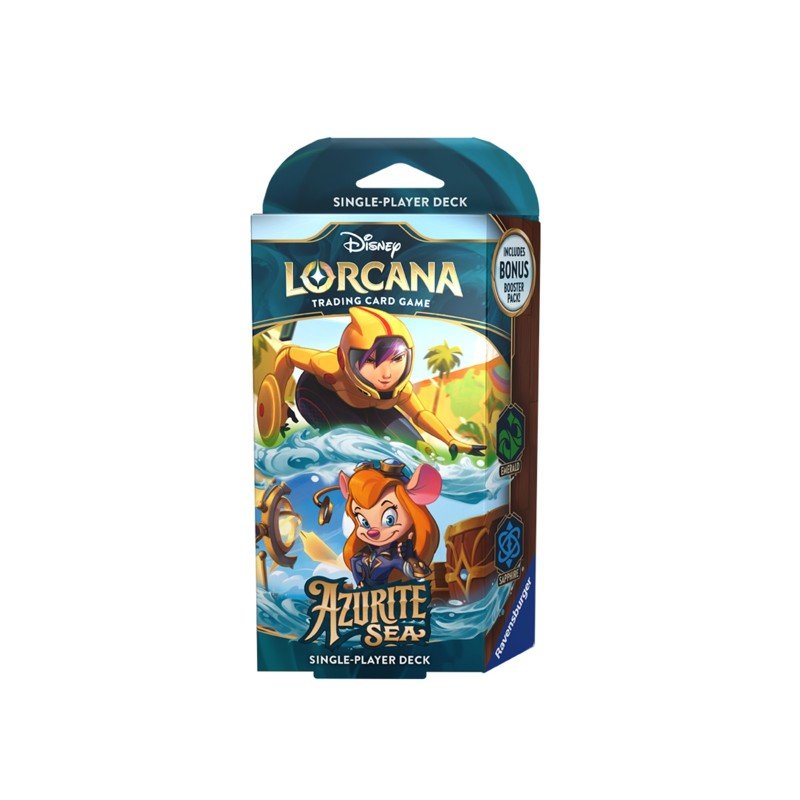 Disney Lorcana - Azurite Sea Starter Deck Chapter 6 by LAB7 Malta, Europe