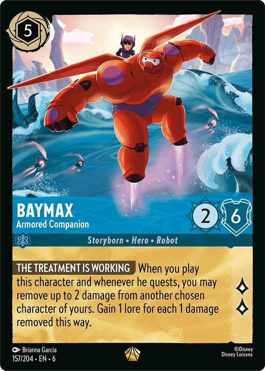 Disney Lorcana - Baymax - Armored Companion (157/204) (Azurite Sea)