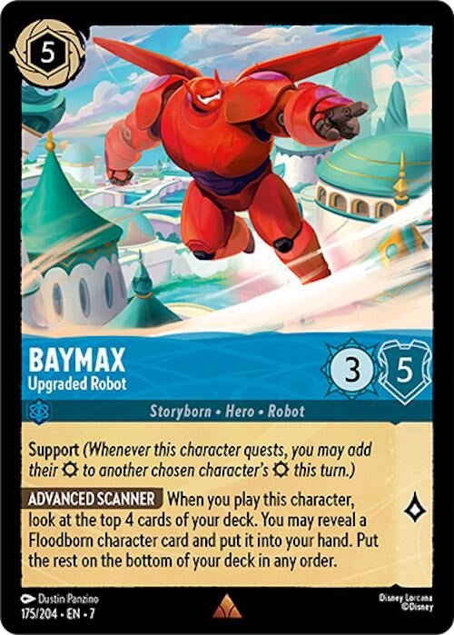 Disney Lorcana - Baymax - Upgraded Robot (175/204) (Archazia's Island)