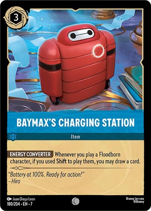 Disney Lorcana - Baymax's Charging Station (180/204) (Archazia's Island)