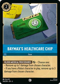 Baymax's Healthcare Chip (166/204) (Azurite Sea) by LAB7 Malta, Europe