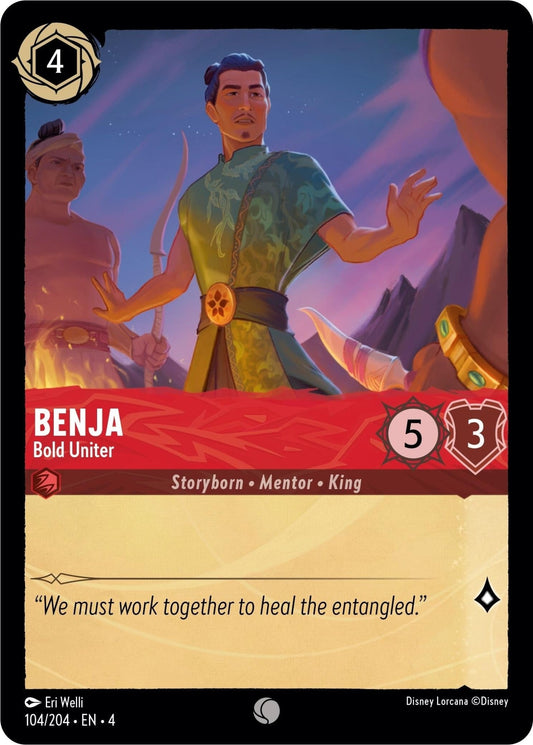 Disney Lorcana - Benja - Bold Uniter (104/204) (Ursula's Return)