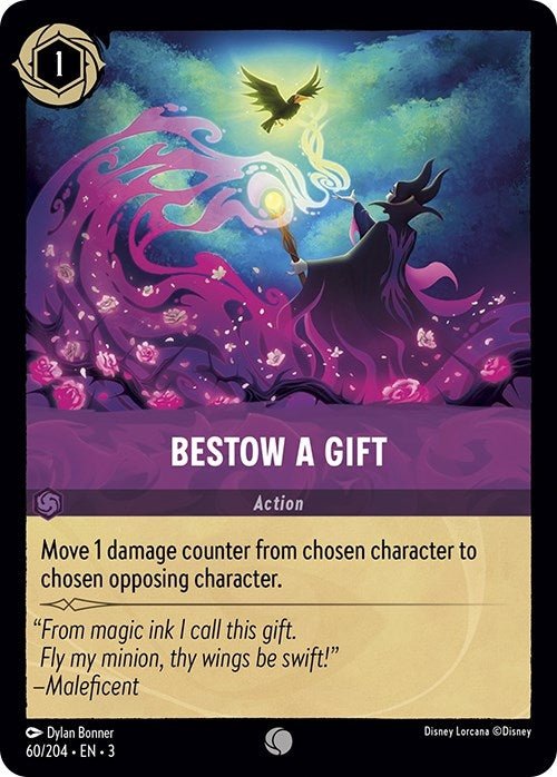 Disney Lorcana - Bestow a Gift (60/204) (Into the Inklands)