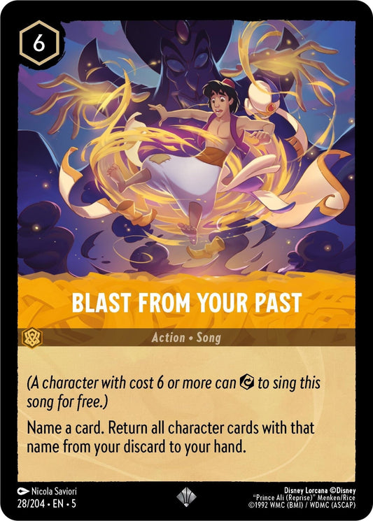Disney Lorcana - Blast From Your Past (28/204) (Shimmering Skies)