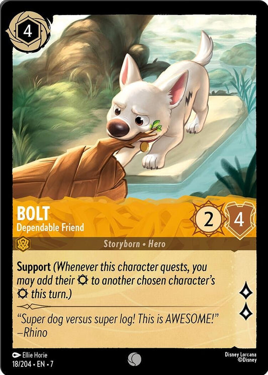 Disney Lorcana - Bolt - Dependable Friend (18/204) (Archazia's Island)