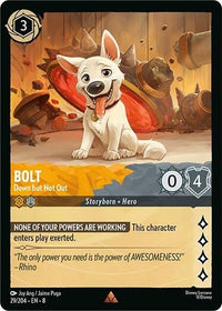 Bolt - Down but Not Out (29/204) (Reign of Jafar) by LAB7 Malta, Europe