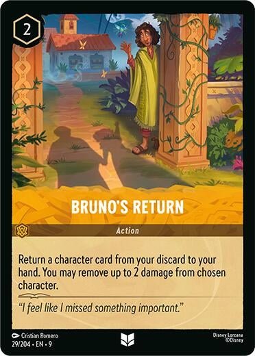 Disney Lorcana - Bruno's Return (29/204) (Fabled)