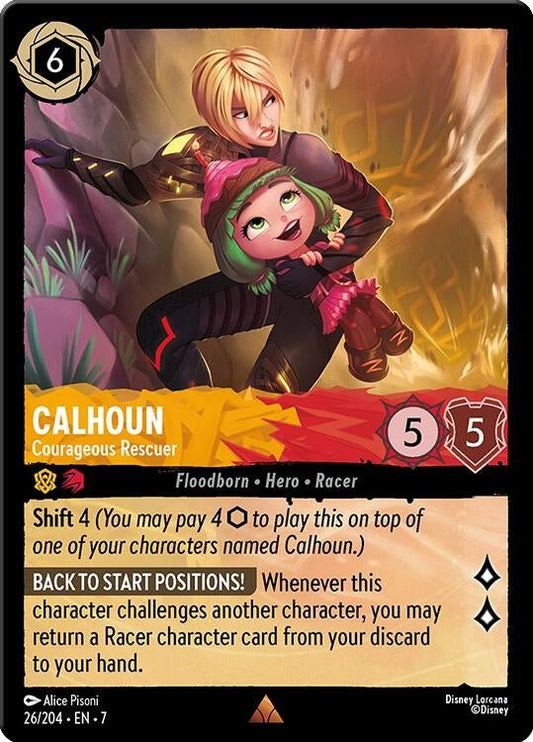 Disney Lorcana - Calhoun - Courageous Rescuer (26/204) (Archazia's Island)