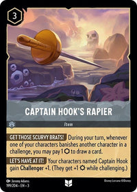 Captain Hook's Rapier (199/204) (Into the Inklands) by LAB7 Malta, Europe