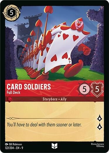 Disney Lorcana - Card Soldiers - Full Deck (122/204) (Fabled)