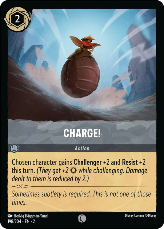 Disney Lorcana - Charge! (198/204) (Rise of the Floodborn)
