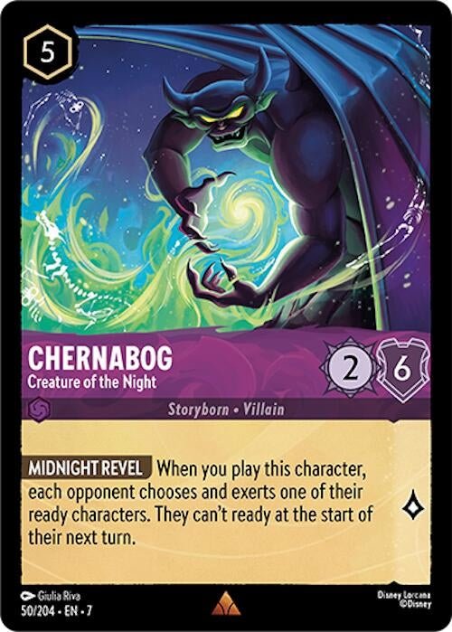 Disney Lorcana - Chernabog - Creature of the Night (50/204) (Archazia's Island)