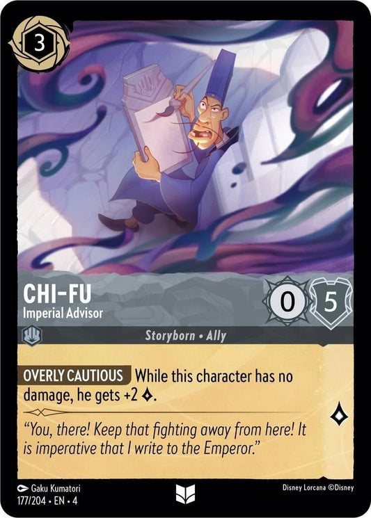 Disney Lorcana - Chi - Fu - Imperial Advisor (177/204) (Ursula's Return)
