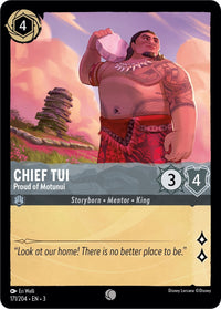 Chief Tui - Proud of Motunui (171/204) (Into the Inklands) by LAB7 Malta, Europe