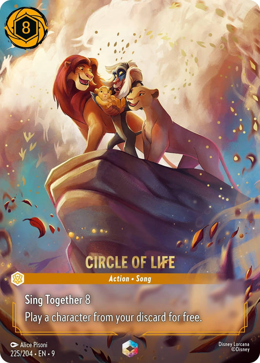 Disney Lorcana - Circle of Life (Enchanted) (225/204) (Fabled)