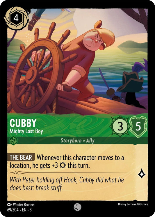 Disney Lorcana - Cubby - Mighty Lost Boy (69/204) (Into the Inklands)