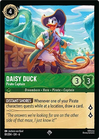 Daisy Duck - Pirate Captain (81/204) (Azurite Sea) by LAB7 Malta, Europe