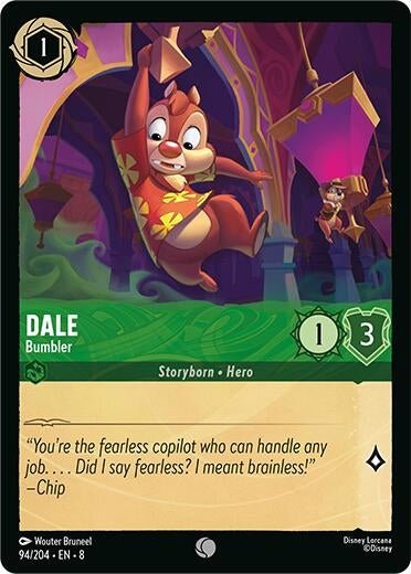 Disney Lorcana - Dale - Bumbler (94/204) (Reign of Jafar)