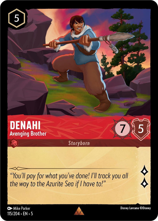 Disney Lorcana - Denahi - Avenging Brother (115/204) (Shimmering Skies)