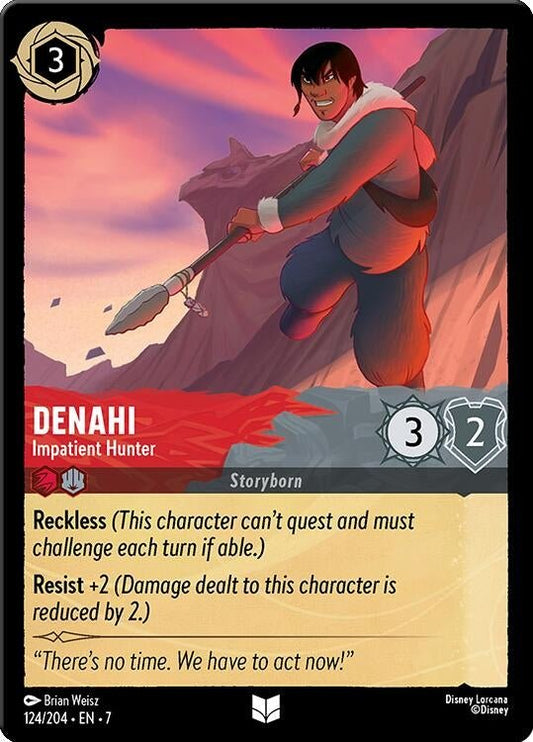Disney Lorcana - Denahi - Impatient Hunter (124/204) (Archazia's Island)