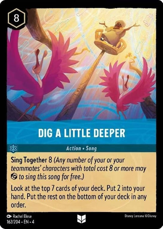 Disney Lorcana - Dig a Little Deeper (162/204) (Ursula's Return)