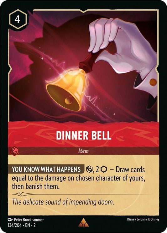 Disney Lorcana - Dinner Bell (134/204) (Rise of the Floodborn)