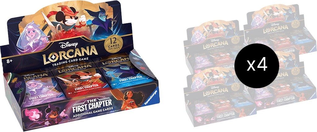Disney Lorcana: The First Chapter Booster Box Case by LAB7 Malta, Europe