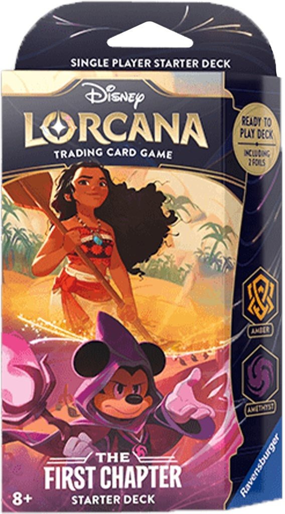 Disney Lorcana: The First Chapter Starter Deck (Amber & Amethyst) by LAB7 Malta, Europe