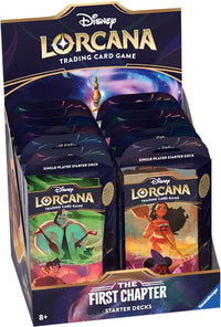Disney Lorcana: The First Chapter Starter Deck Display by LAB7 Malta, Europe