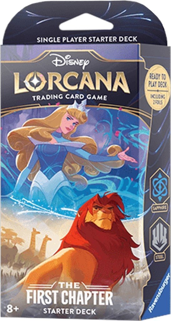 Disney Lorcana: The First Chapter Starter Deck (Sapphire & Steel) by LAB7 Malta, Europe