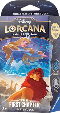 Disney Lorcana: The First Chapter Starter Deck (Sapphire & Steel) by LAB7 Malta, Europe