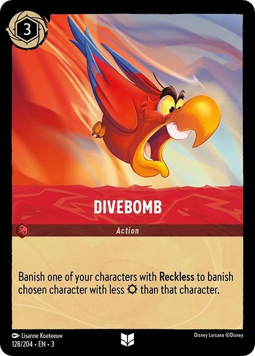 Disney Lorcana - Divebomb (128/204) (Into the Inklands)