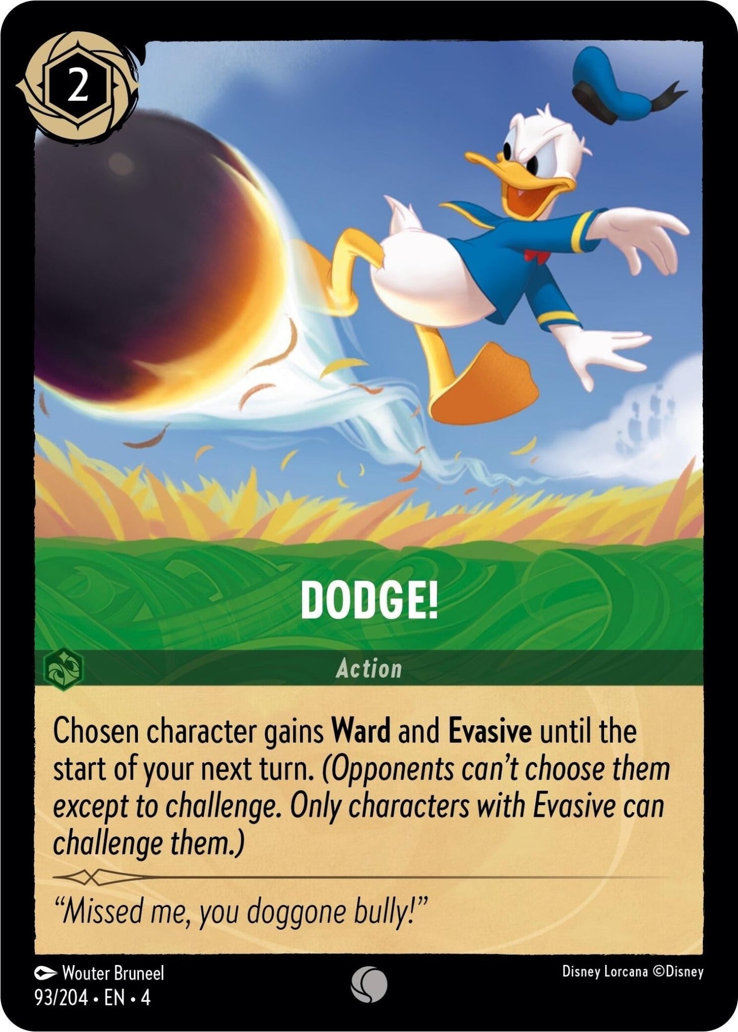 Disney Lorcana - Dodge! (93/204) (Ursula's Return)