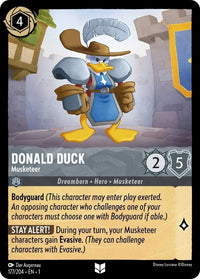 Donald Duck - Musketeer (177/204) (The First Chapter) by LAB7 Malta, Europe