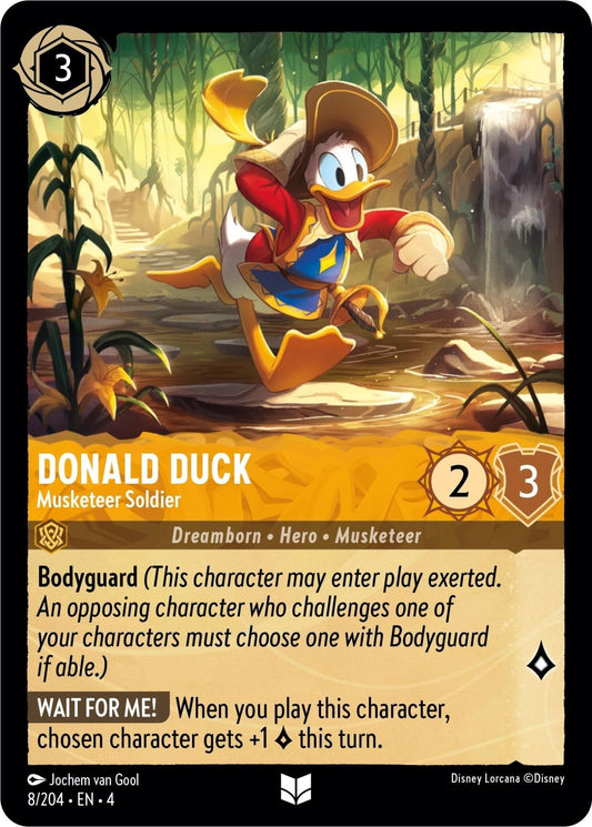 Disney Lorcana - Donald Duck - Musketeer Soldier (8/204) (Ursula's Return)