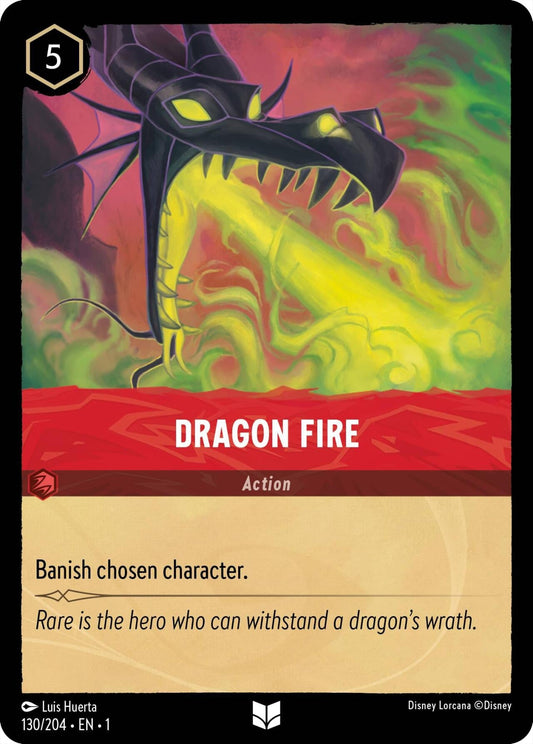 Disney Lorcana - Dragon Fire (130/204) (The First Chapter)