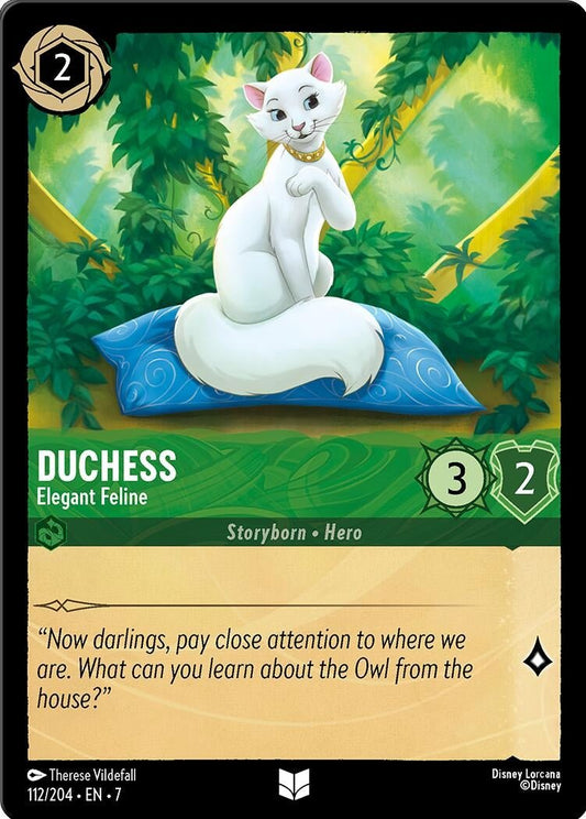 Disney Lorcana - Duchess - Elegant Feline (112/204) (Archazia's Island)