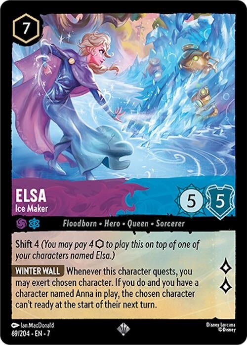 Disney Lorcana - Elsa - Ice Maker (69/204) (Archazia's Island)