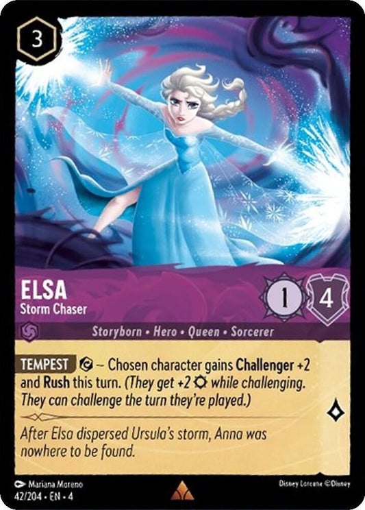 Disney Lorcana - Elsa - Storm Chaser (42/204) (Ursula's Return)