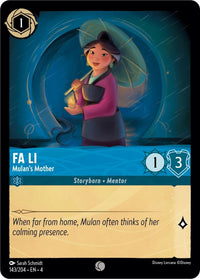 Fa Li - Mulan's Mother (143/204) (Ursula's Return) by LAB7 Malta, Europe
