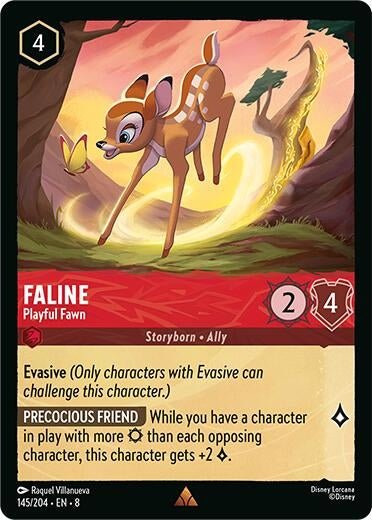Disney Lorcana - Faline - Playful Fawn (145/204) (Reign of Jafar)