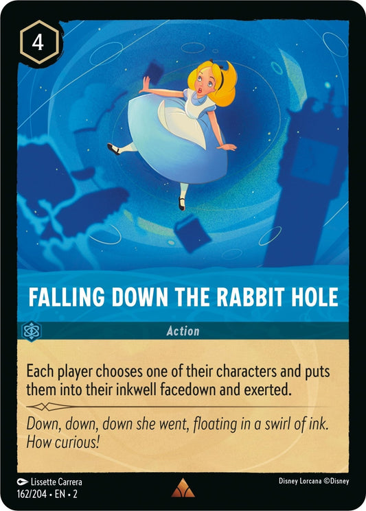 Disney Lorcana - Falling Down the Rabbit Hole (162/204) (Rise of the Floodborn)